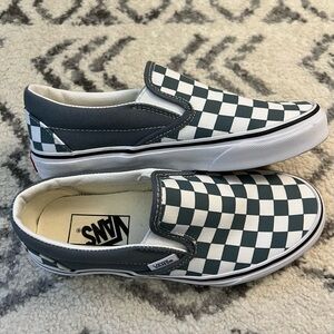 Vans checkerboard slip on
